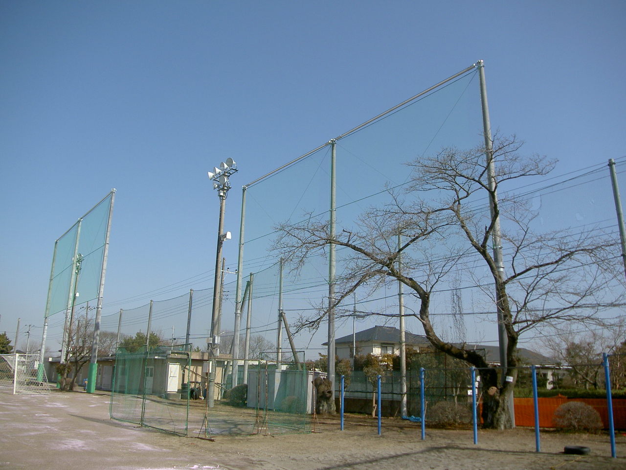 平成３０年瑞穂野中学校防球ネット設置工事